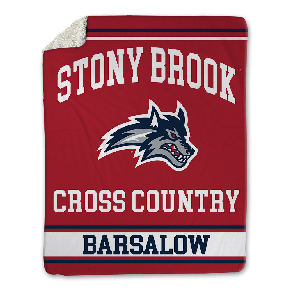 Stony Brook - NCAA Women's Cross Country : Logan Barsalow - Blanket-0