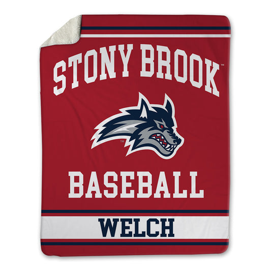Stony Brook - NCAA Baseball : Jordan Welch - Blanket-0