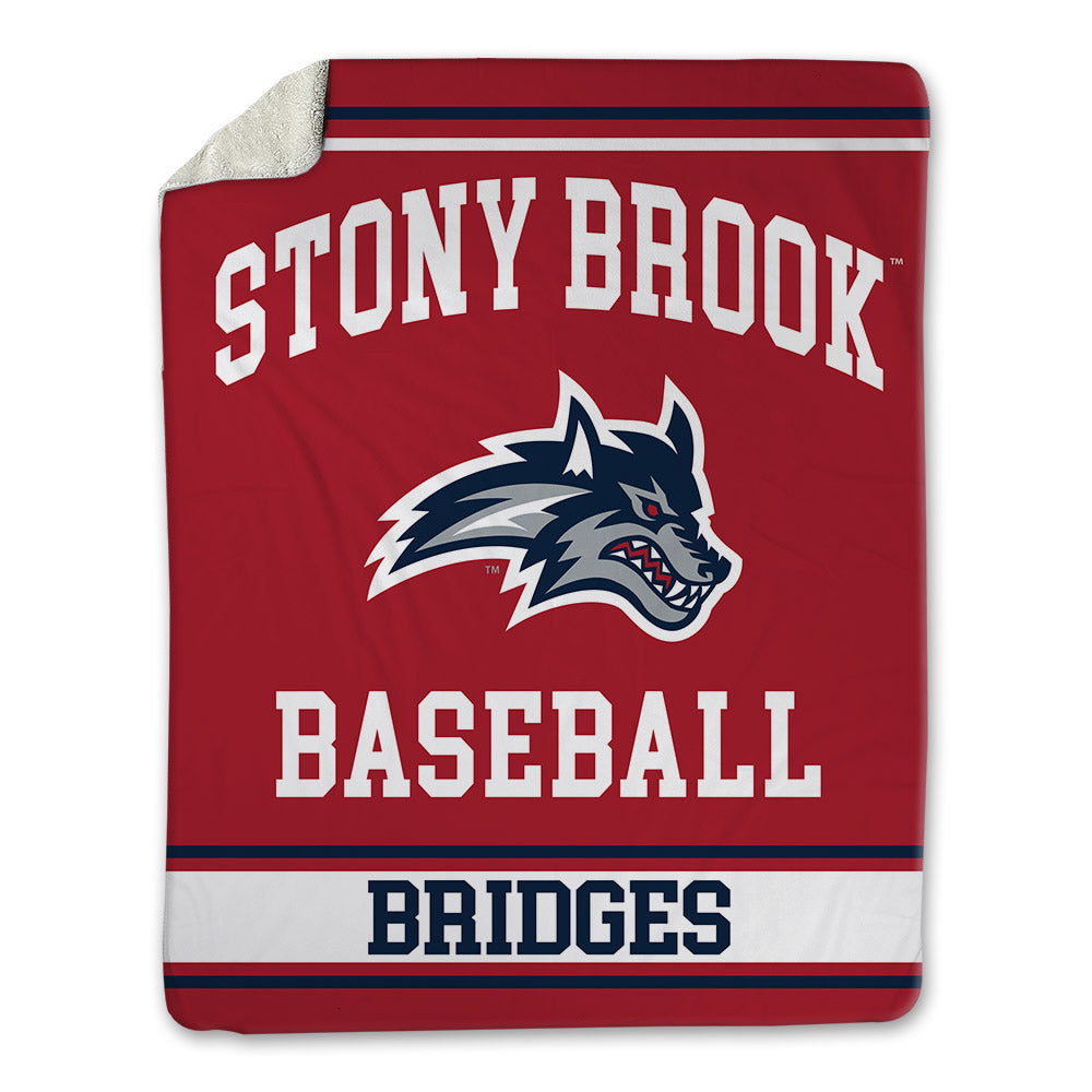 Stony Brook - NCAA Baseball : Reilly Bridges - Blanket-0