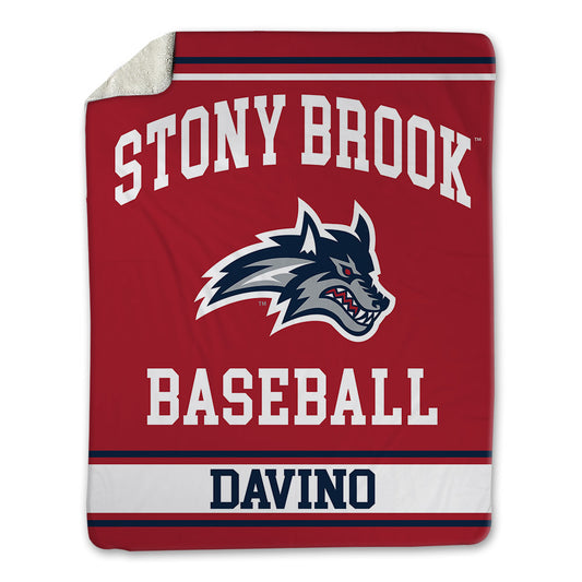 Stony Brook - NCAA Baseball : Brett Davino - Blanket-0