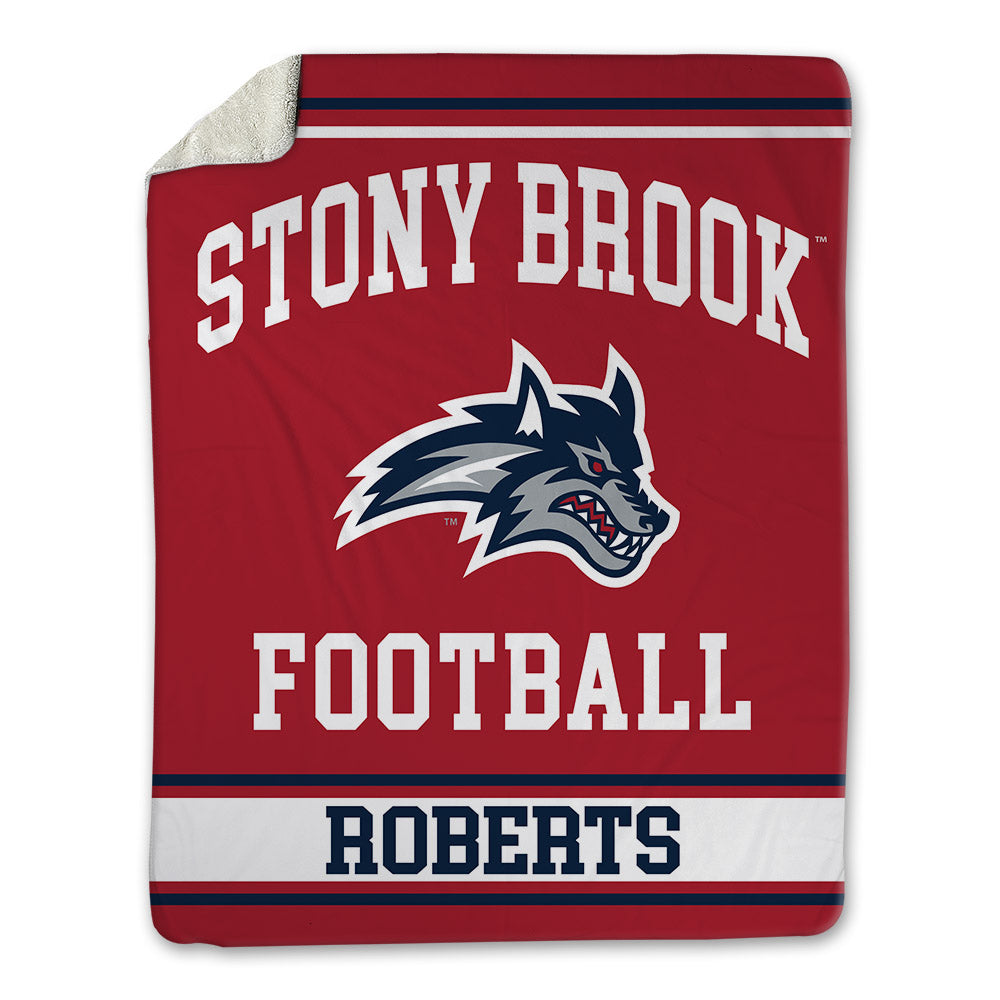 Stony Brook - NCAA Football : Tyson Roberts - Blanket-0