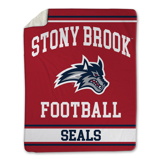Stony Brook - NCAA Football : Moe Seals - Blanket-0