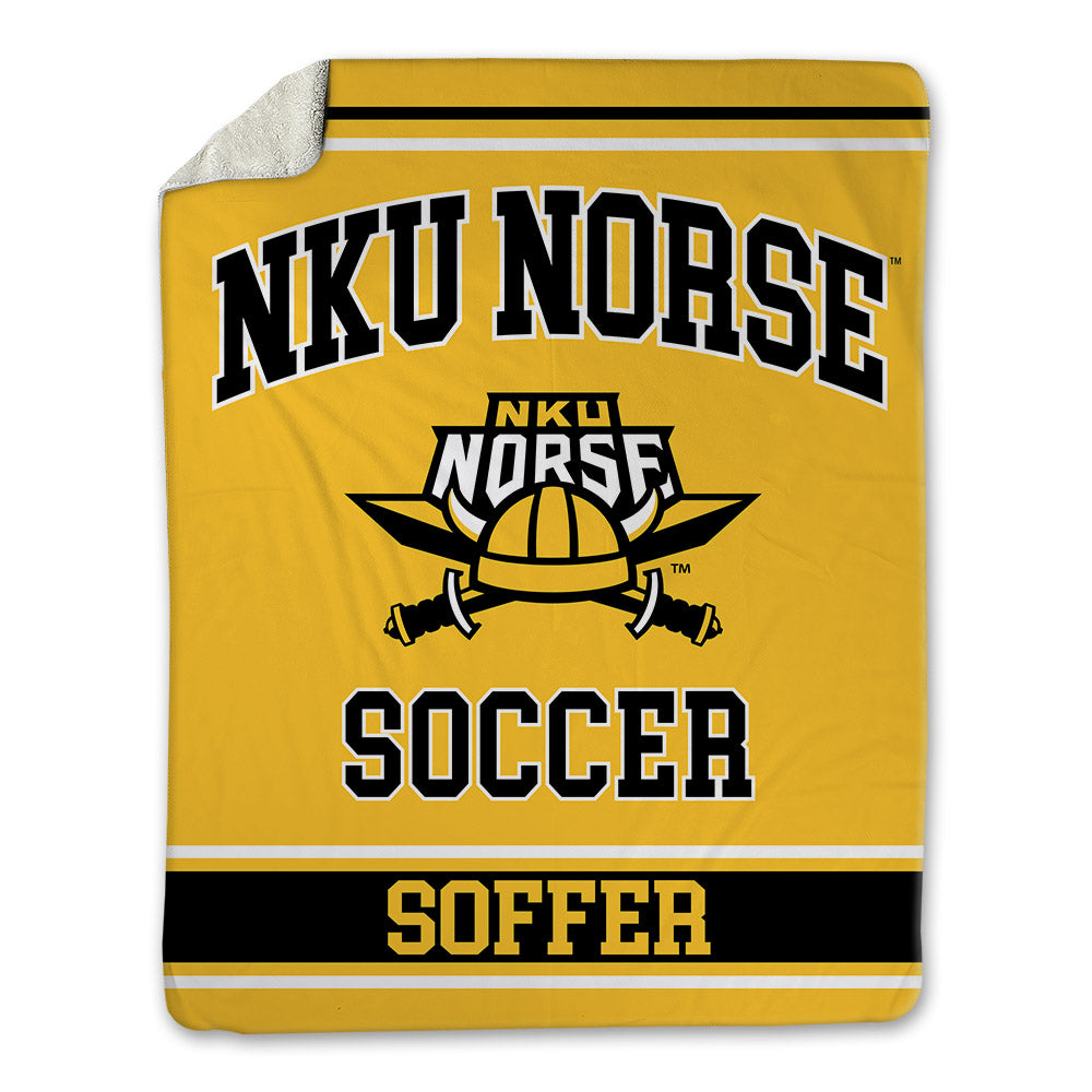 NKU - NCAA Men's Soccer : Itay Soffer - Blanket-0