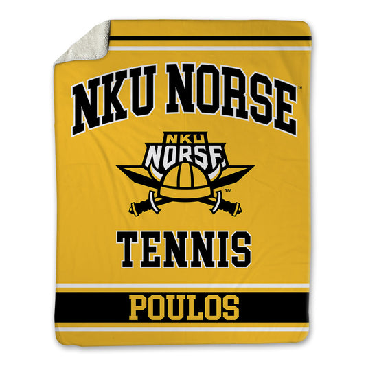 NKU - NCAA Men's Tennis : Jackson Poulos - Blanket-0