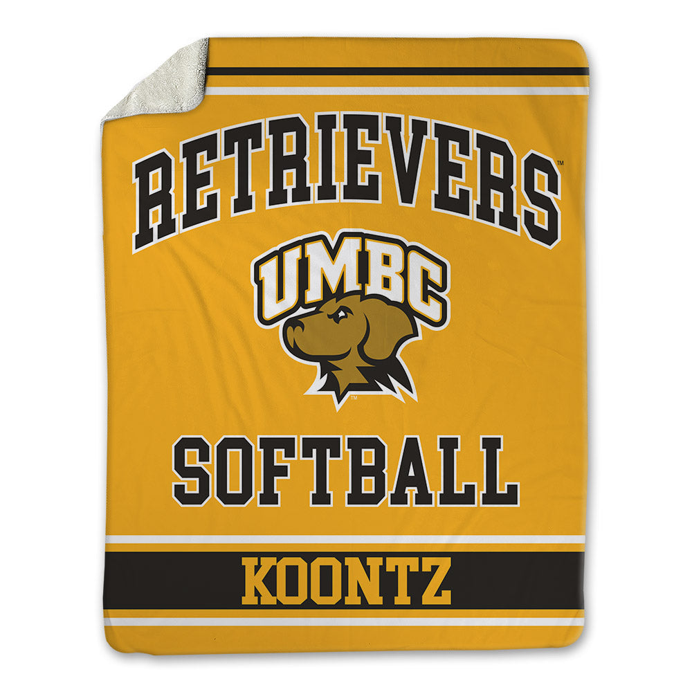 UMBC - NCAA Softball : Jayda Koontz - Blanket-0