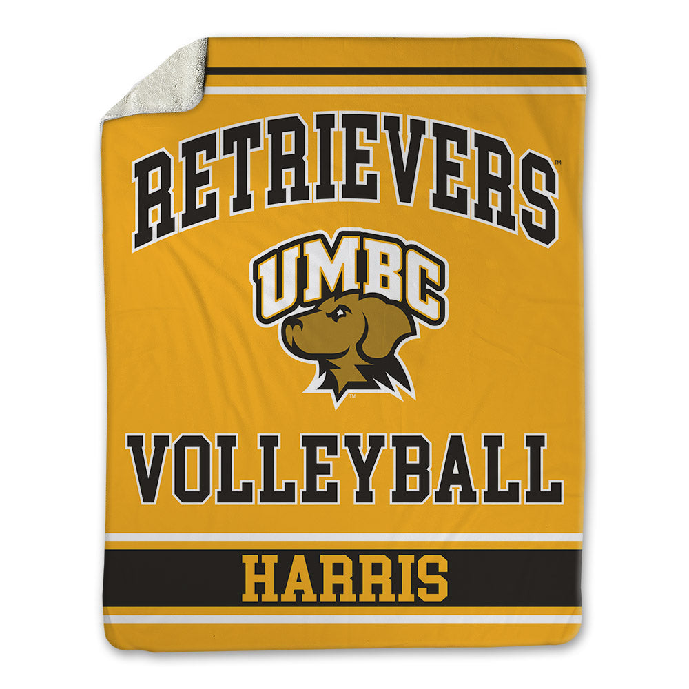 UMBC - NCAA Women's Volleyball : Natalie Harris - Blanket-0