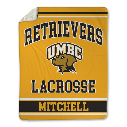 UMBC - NCAA Men's Lacrosse : Ford Mitchell - Blanket-0