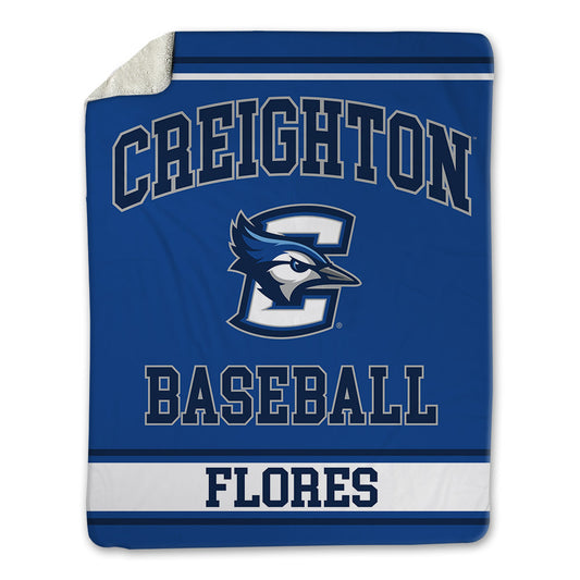Creighton - NCAA Baseball : Gavin Flores - Blanket-0