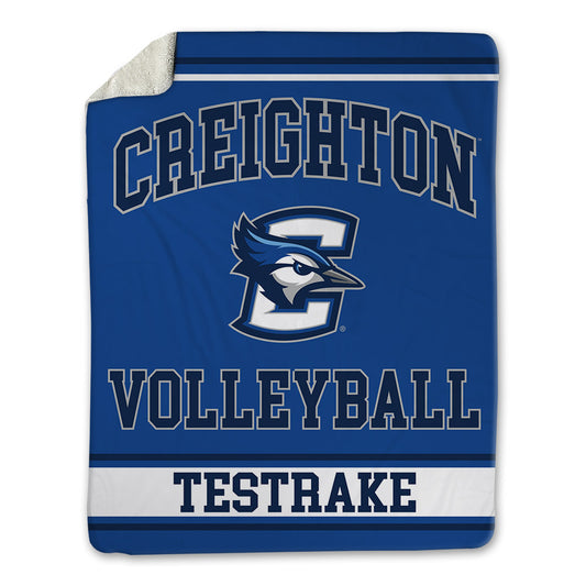Creighton - NCAA Women's Volleyball : Ava TeStrake - Blanket-0