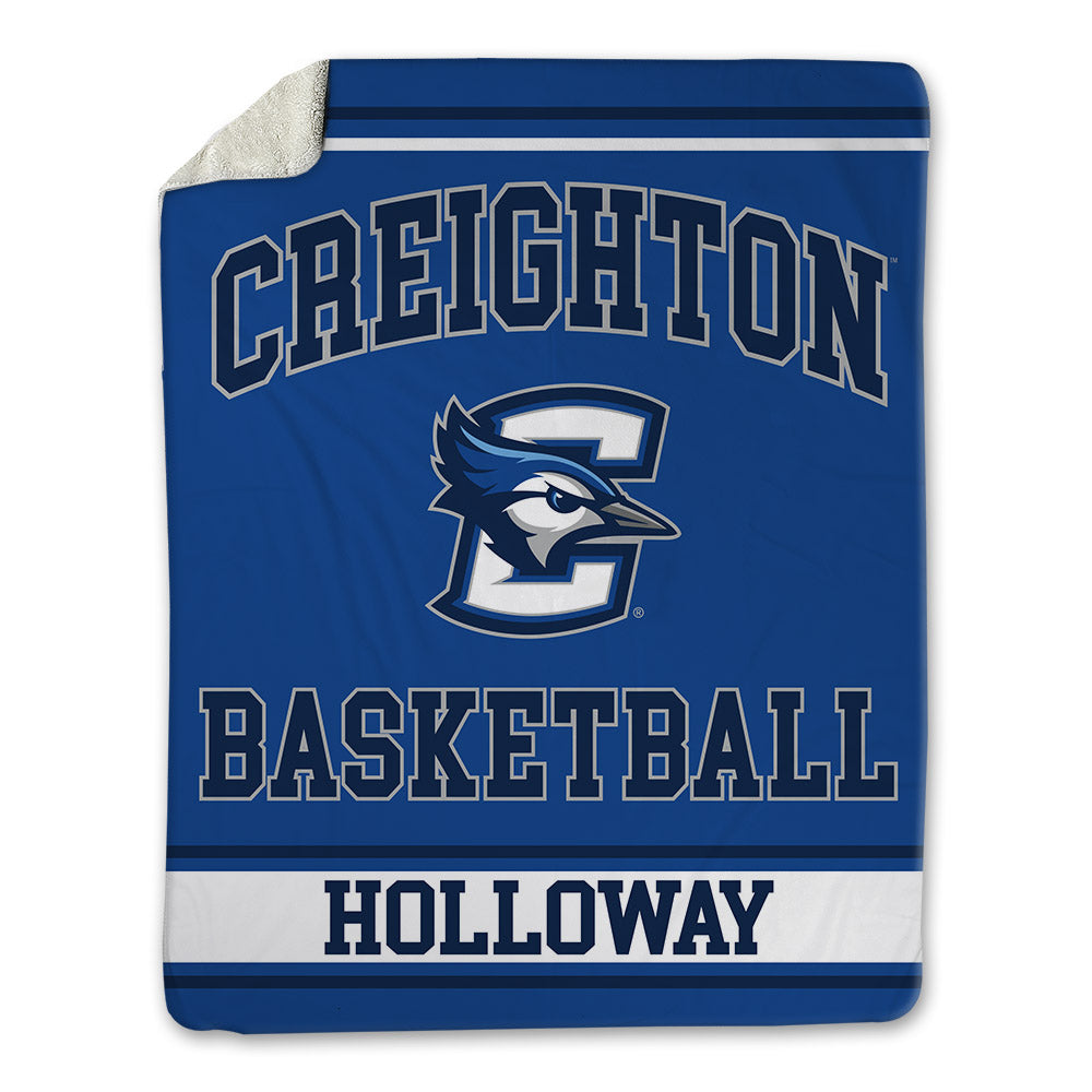 Creighton - NCAA Women's Basketball : Niamya Holloway - Blanket-0