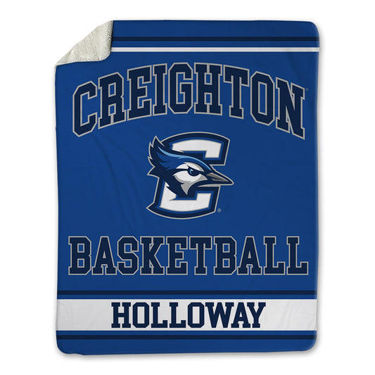 Creighton - NCAA Women's Basketball : Niamya Holloway - Blanket-0