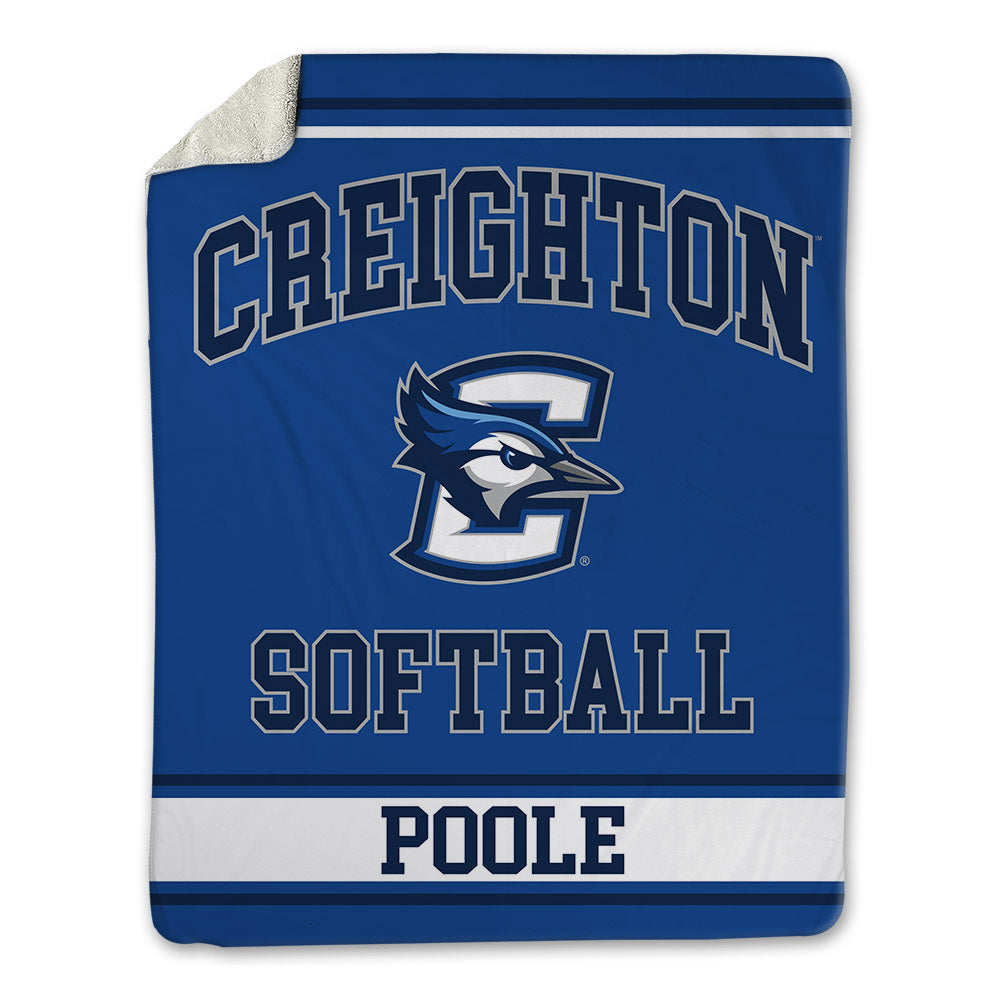 Creighton - NCAA Softball : Hannah Poole - Blanket-0