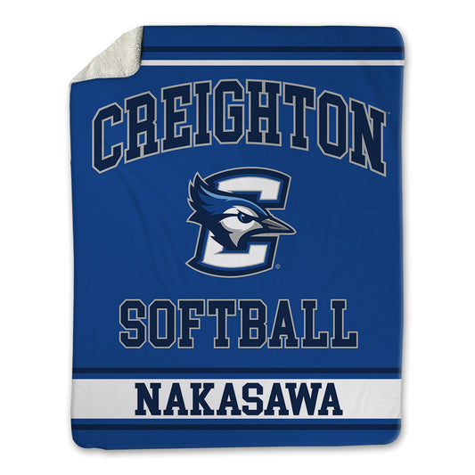 Creighton - NCAA Softball : Kenzie Nakasawa - Blanket-0