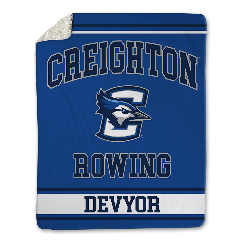 Creighton - NCAA Women's Rowing : Colleen Devyor - Blanket-0