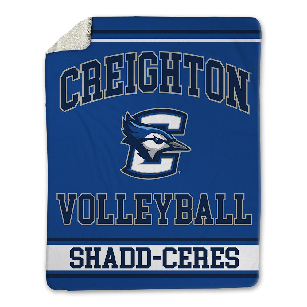 Creighton - NCAA Women's Volleyball : Trinity Shadd-Ceres - Blanket-0
