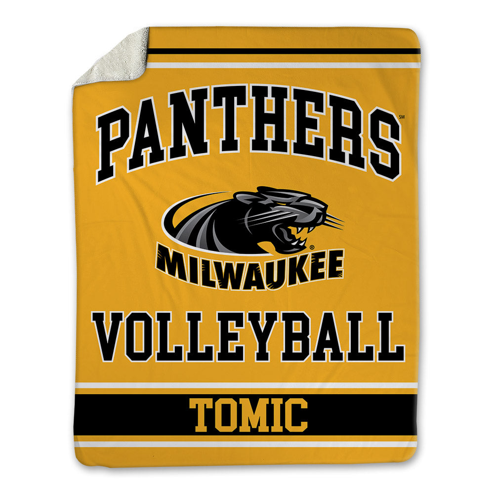 UW Milwaukee - NCAA Women's Volleyball : Milica Tomic - Blanket-0