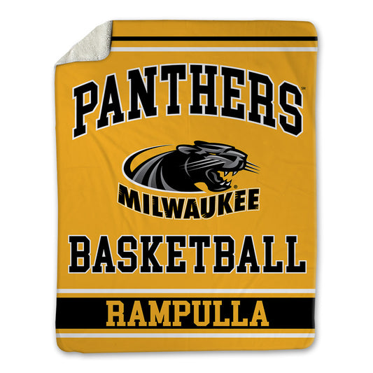 UW Milwaukee - NCAA Women's Basketball : Sophia Rampulla - Blanket-0