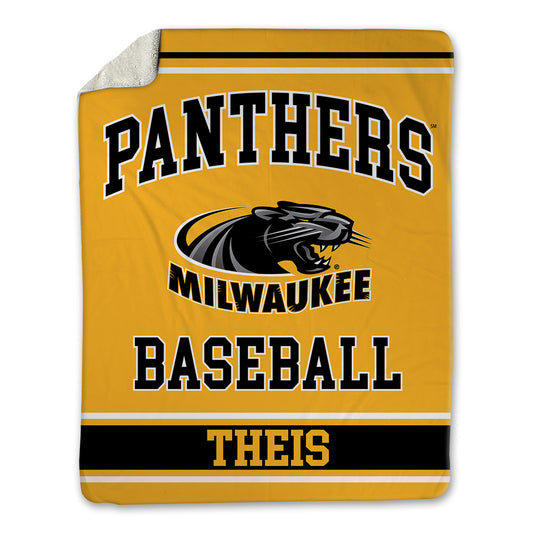 UW Milwaukee - NCAA Baseball : Braden Theis - Blanket-0