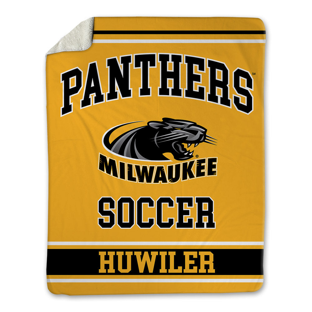 UW Milwaukee - NCAA Men's Soccer : Felix Huwiler - Blanket-0