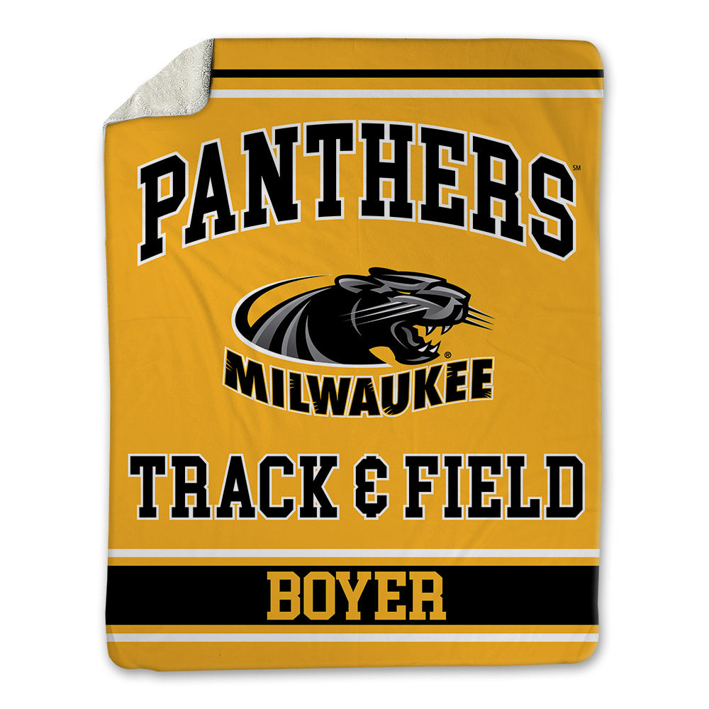 UW Milwaukee - NCAA Men's Track & Field : Trevor Boyer - Blanket-0
