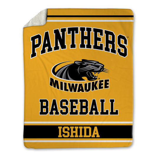 UW Milwaukee - NCAA Baseball : Sotaro Ishida - Blanket-0