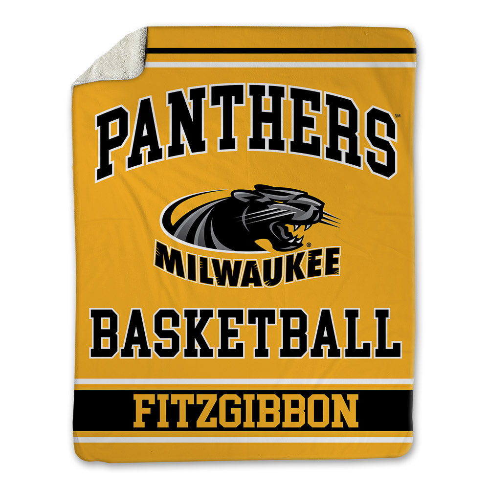 UW Milwaukee - NCAA Women's Basketball : Madison Fitzgibbon - Blanket-0
