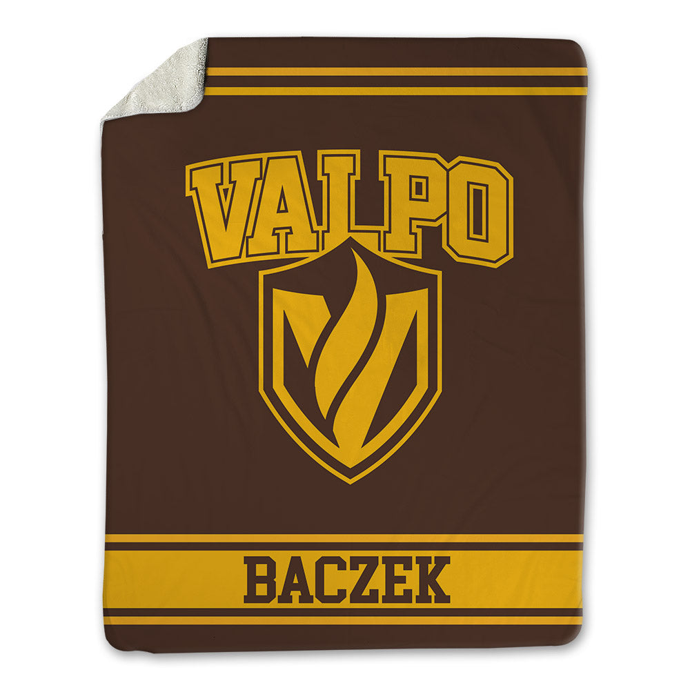 Valpo - NCAA Football : Caleb Baczek - Blanket-0