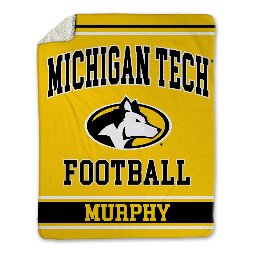 Michigan Tech - NCAA Football : Cole Murphy - Blanket-0