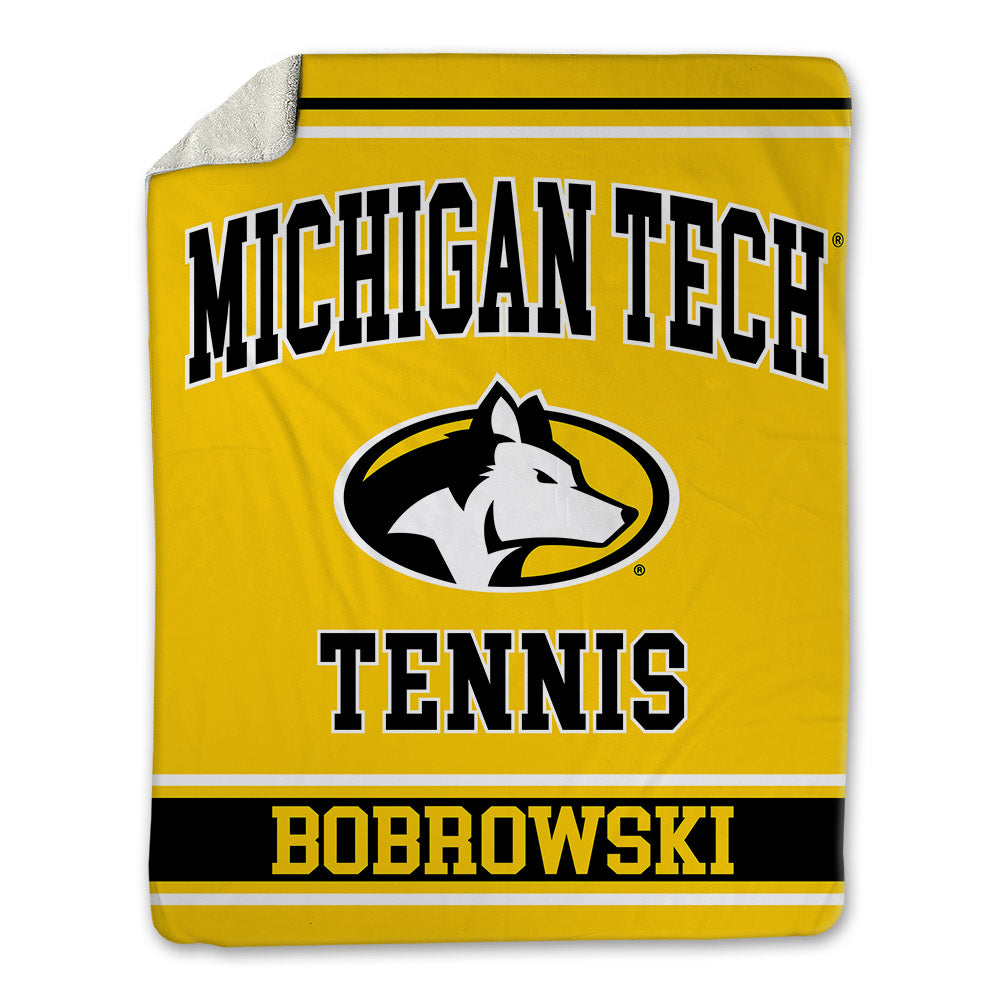 Michigan Tech - NCAA Men's Tennis : Chris Bobrowski - Blanket-0