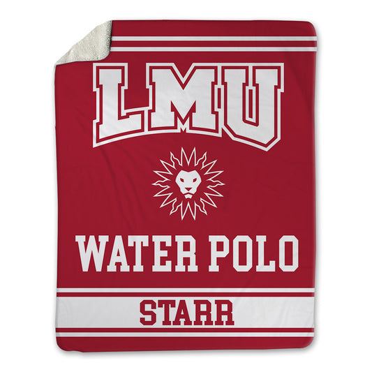 LMU - NCAA Women's Water Polo : Lauren Starr - Blanket-0