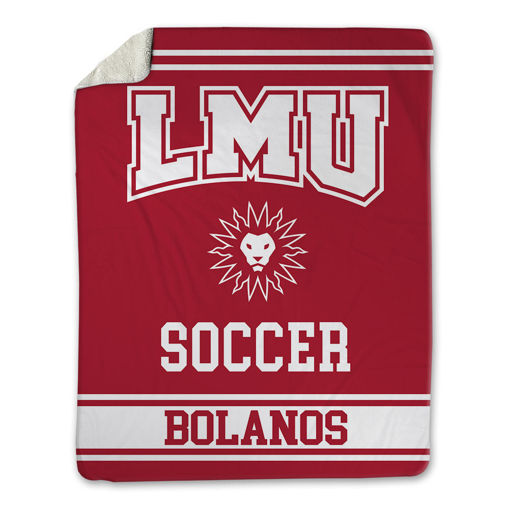 LMU - NCAA Women's Soccer : Elise Bolanos - Blanket-0