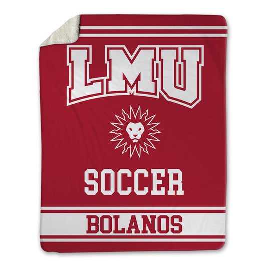 LMU - NCAA Women's Soccer : Elise Bolanos - Blanket-0