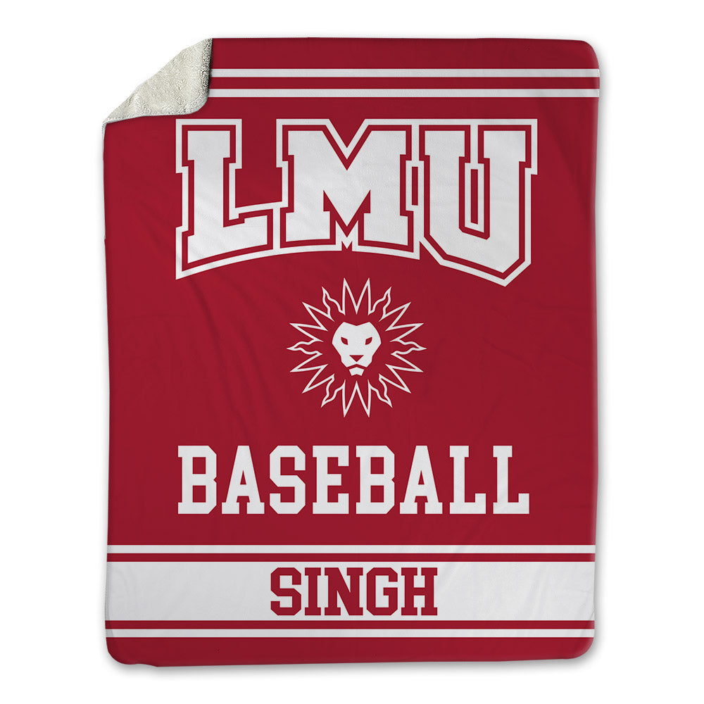 LMU - NCAA Baseball : Dylan Singh - Blanket-0