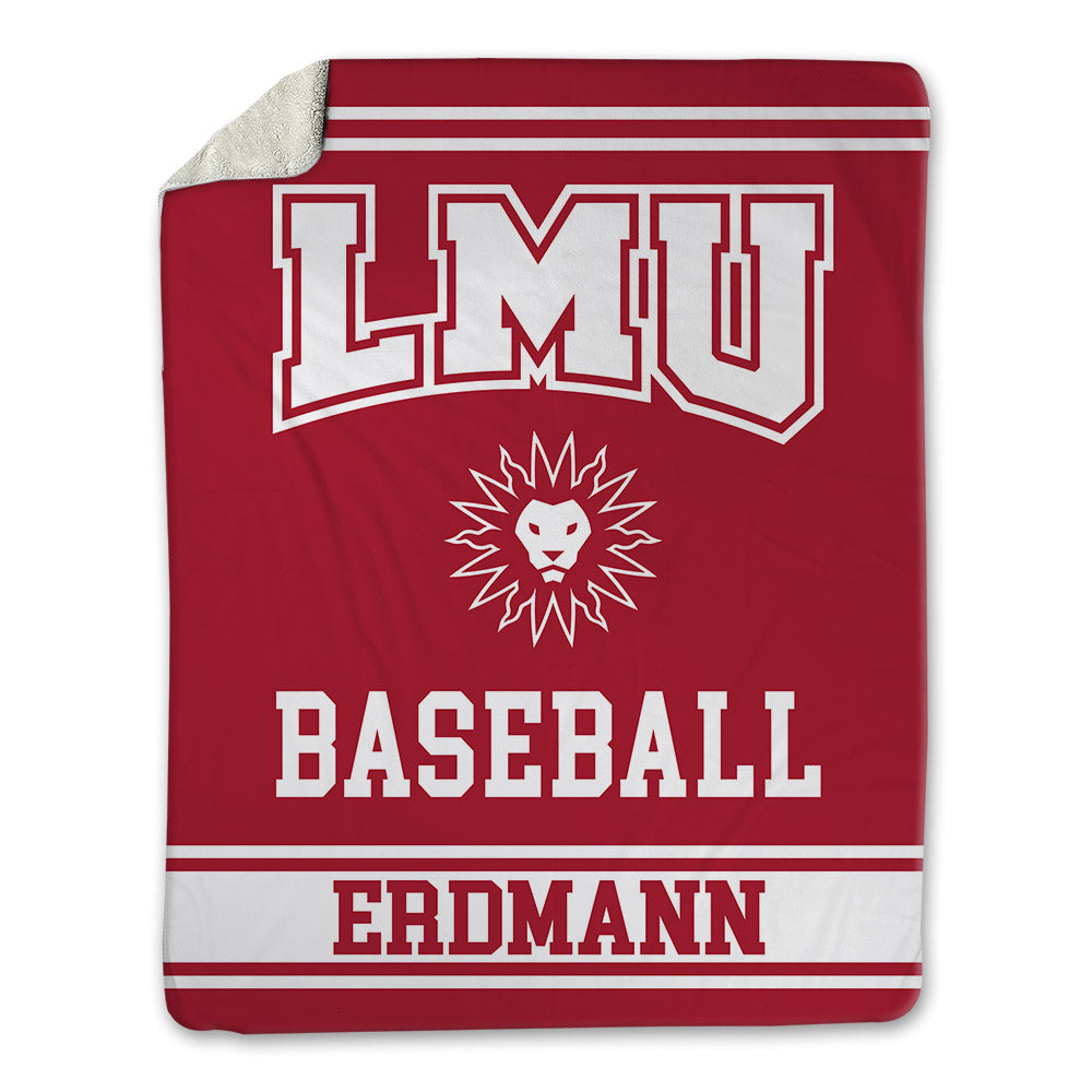 LMU - NCAA Baseball : Eric Erdmann - Blanket-0