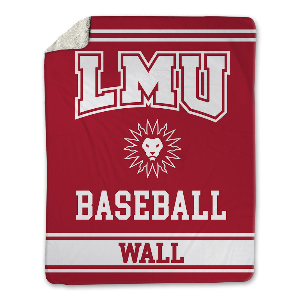 LMU - NCAA Baseball : Jaxson Wall - Blanket-0