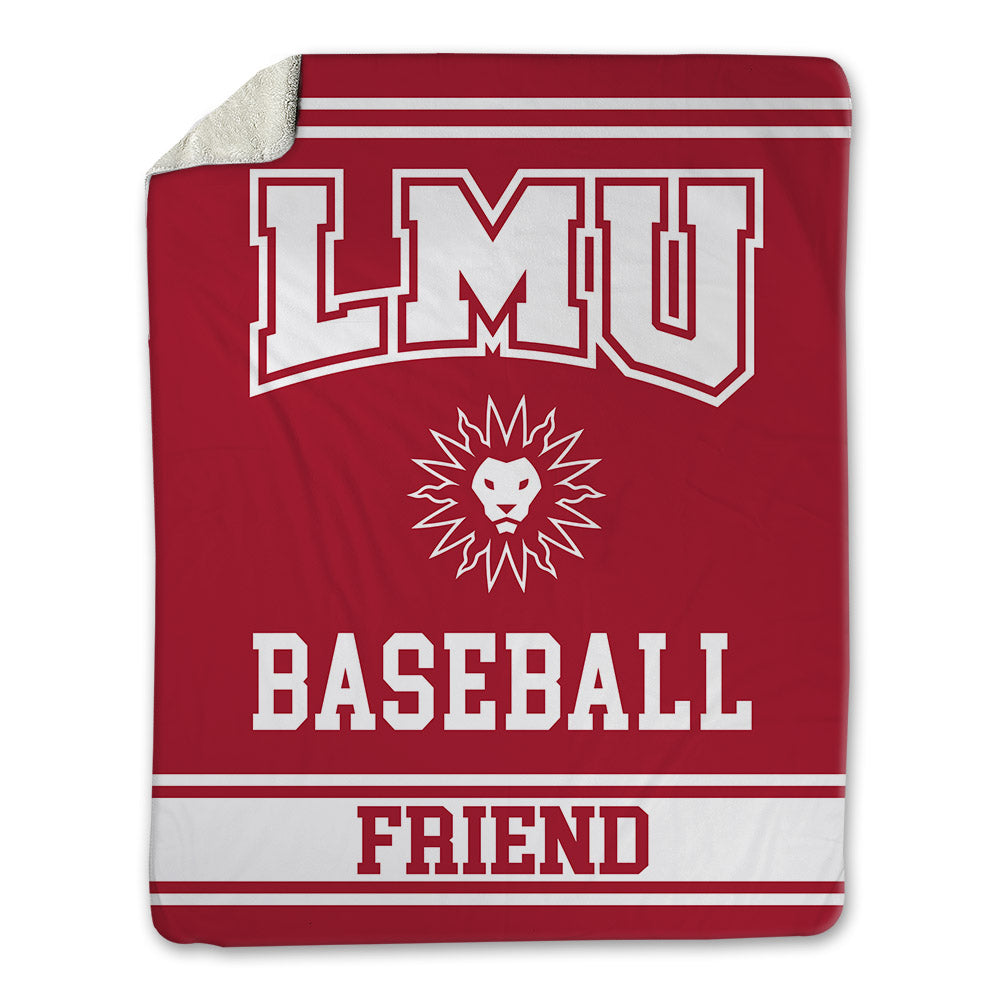 LMU - NCAA Baseball : Travis Friend - Blanket-0