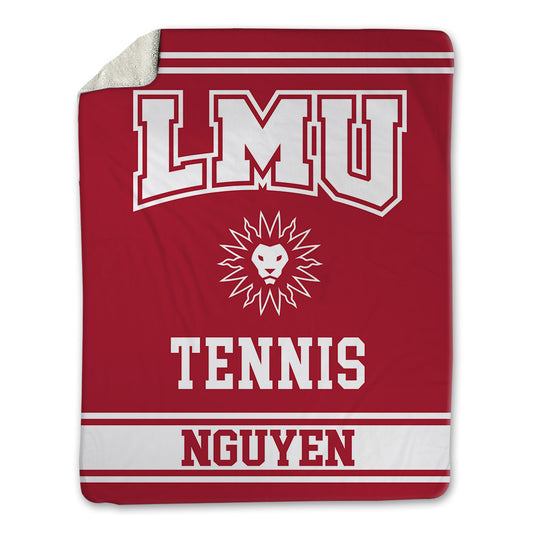LMU - NCAA Men's Tennis : Thien Nguyen - Blanket-0
