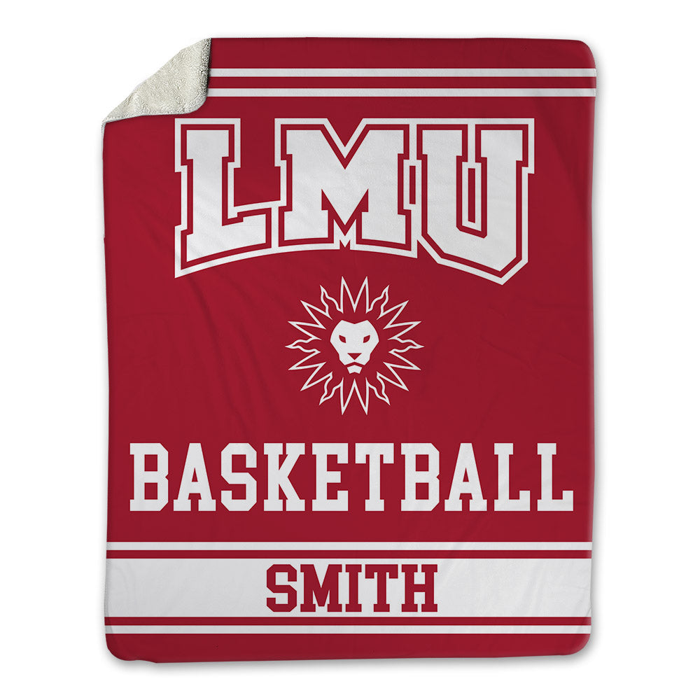 LMU - NCAA Men's Basketball : Cooper Smith - Blanket-0