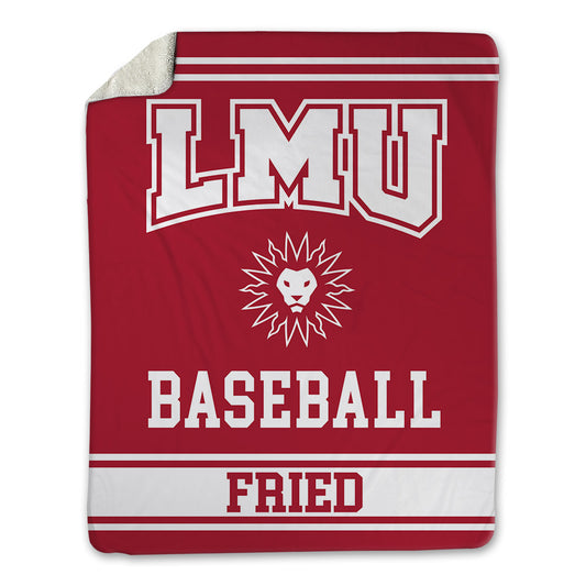 LMU - NCAA Baseball : Jacob Fried - Blanket-0