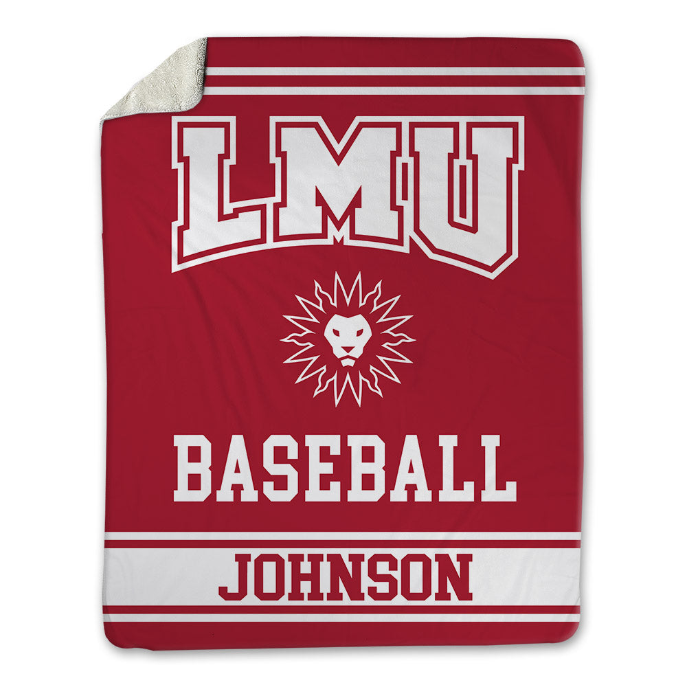 LMU - NCAA Baseball : Alec Johnson - Blanket-0