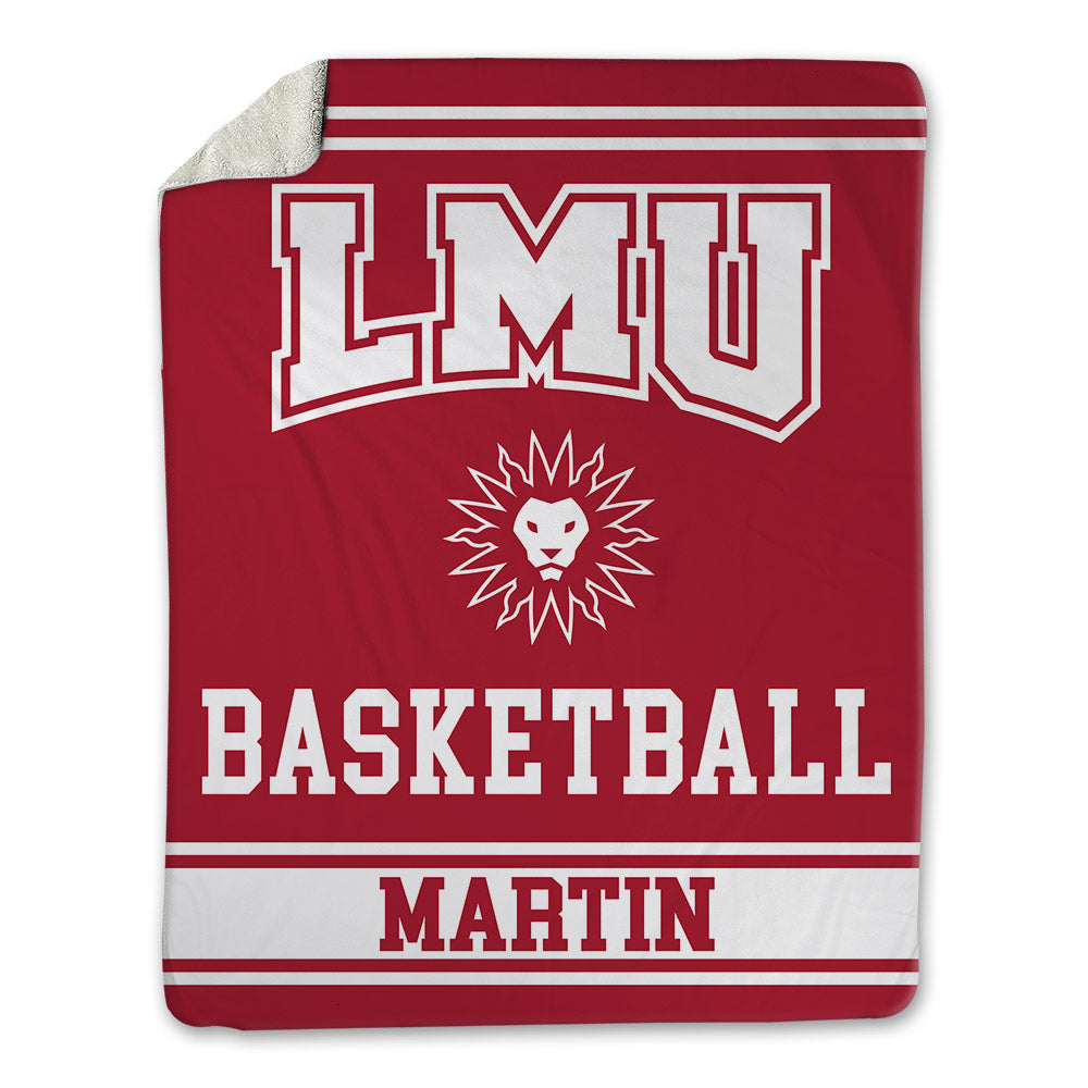 LMU - NCAA Men's Basketball : Jael Martin - Blanket-0