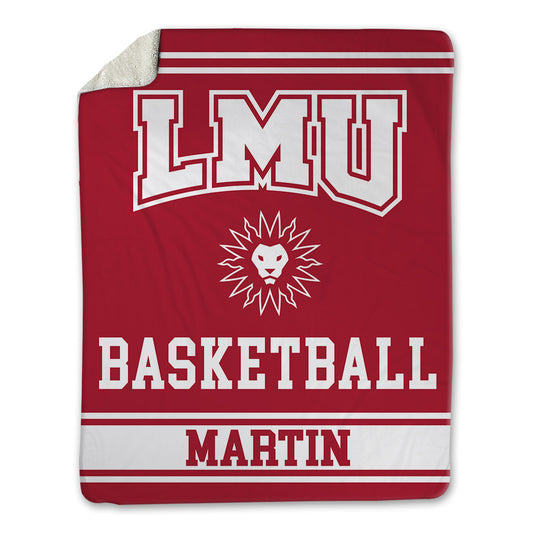 LMU - NCAA Men's Basketball : Jael Martin - Blanket-0