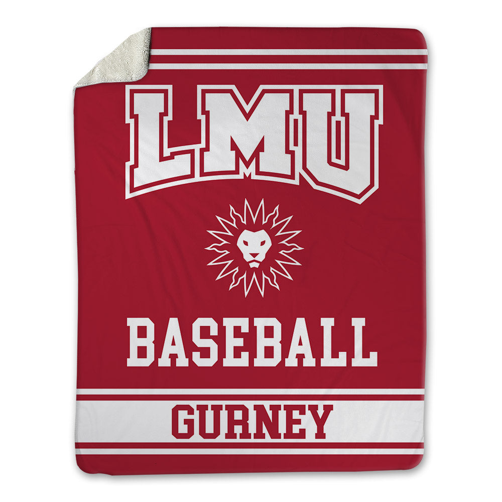 LMU - NCAA Baseball : Win Gurney - Blanket-0