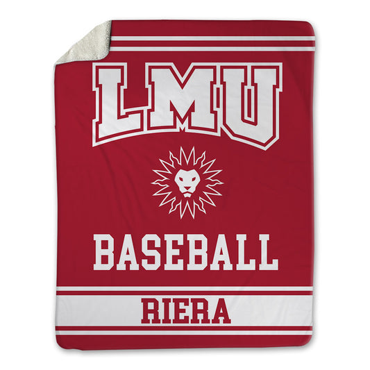 LMU - NCAA Baseball : Niko Riera - Blanket-0