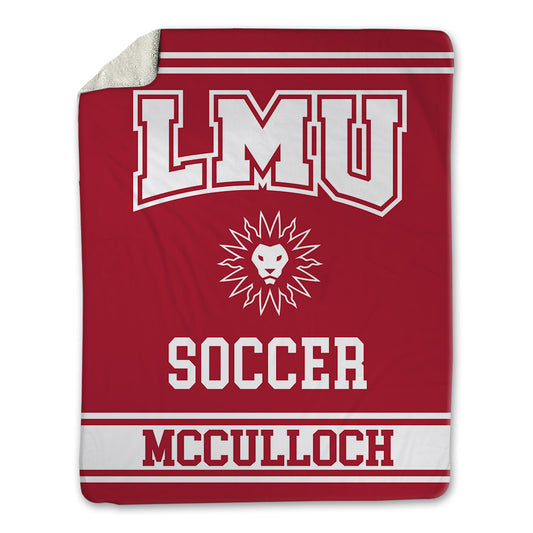 LMU - NCAA Women's Soccer : Caitlyn McCulloch - Blanket-0