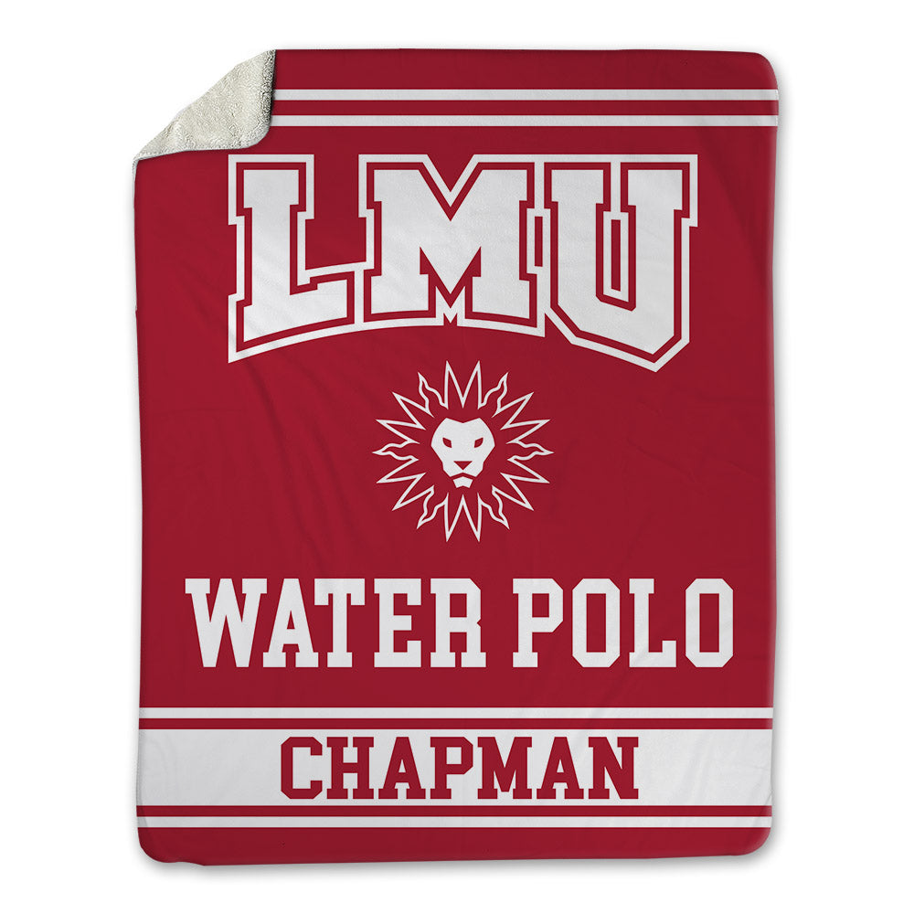 LMU - NCAA Women's Water Polo : Sydney Chapman - Blanket-0