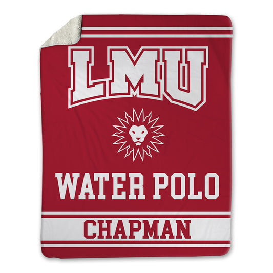 LMU - NCAA Women's Water Polo : Sydney Chapman - Blanket-0