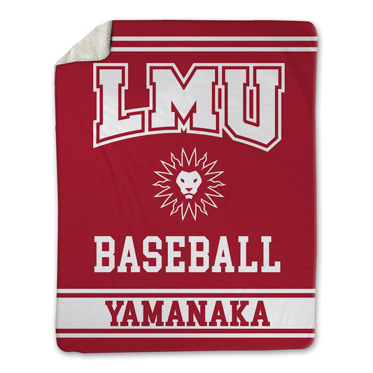 LMU - NCAA Baseball : Eli Yamanaka - Blanket-0
