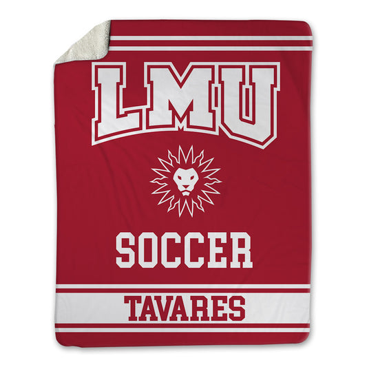 LMU - NCAA Men's Soccer : Hugo Tavares - Blanket-0