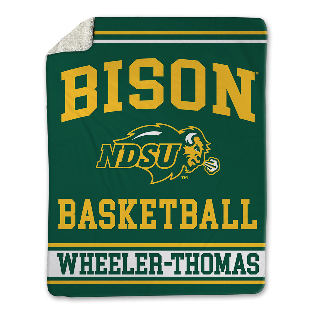 NDSU - NCAA Men's Basketball : Damari Wheeler-Thomas - Blanket-0